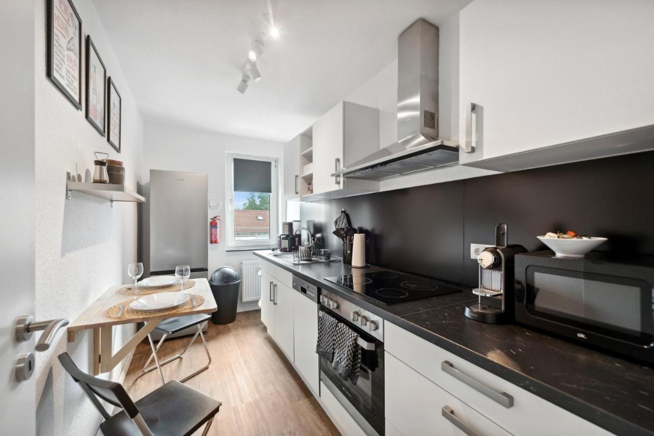 Amalfi Apartments A01 - Gemuetliche 2 Zi-Wohnung Mit Boxspringbetten Und Smart Tv Kaiserslautern Buitenkant foto